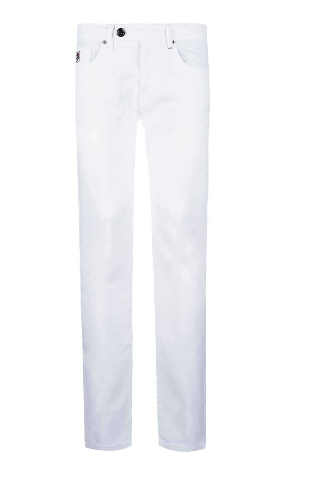 Джинсы с вышивкой на заднем кармане