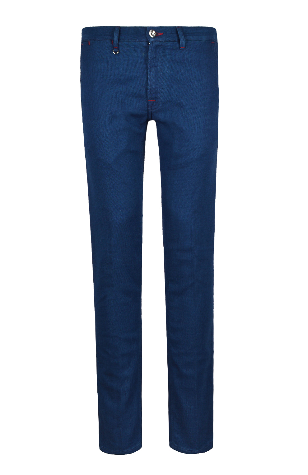 Тонкие джинсы с эластичным поясом