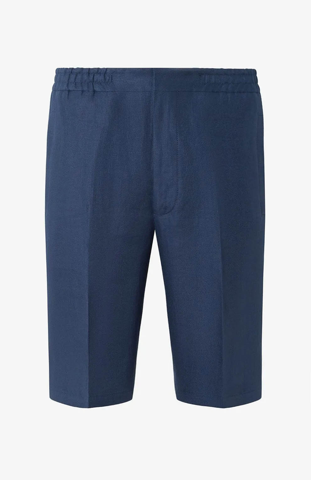 Шорты-бермуды из чистого льна