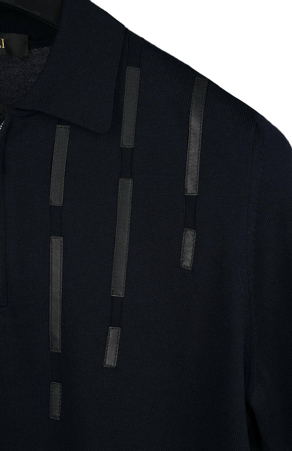 Поло из смеси шёлка и хлопка