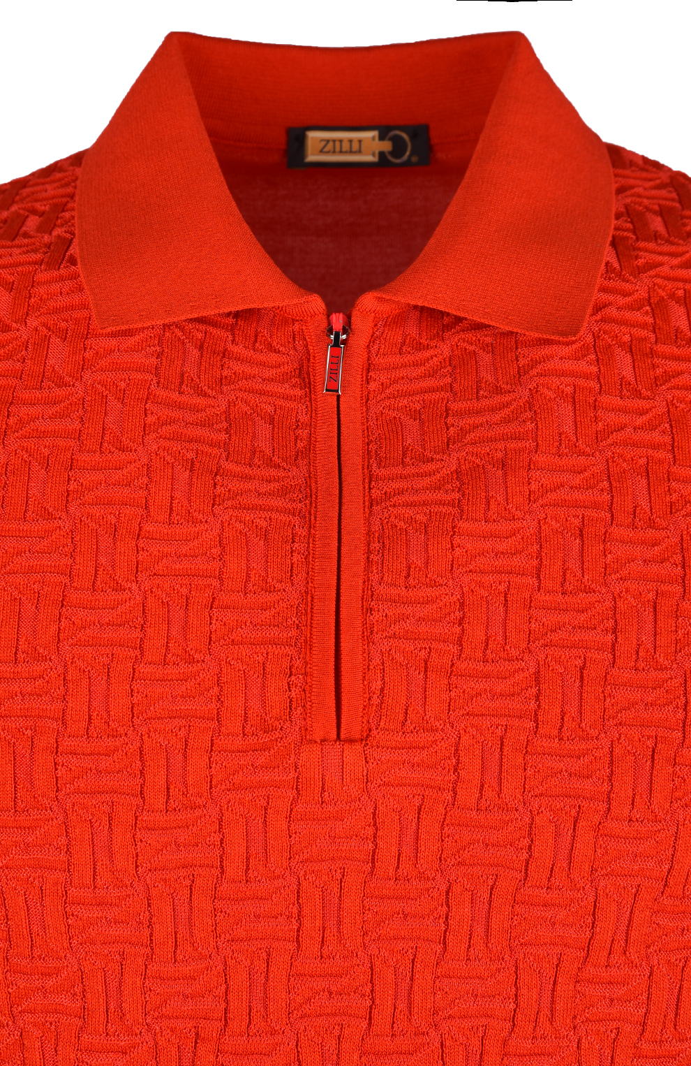 Поло из смеси шёлка и хлопка