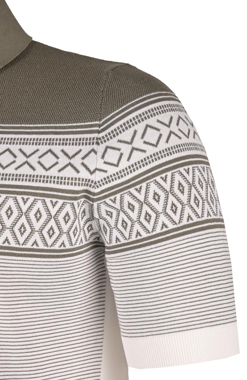 Поло из смеси шёлка и хлопка