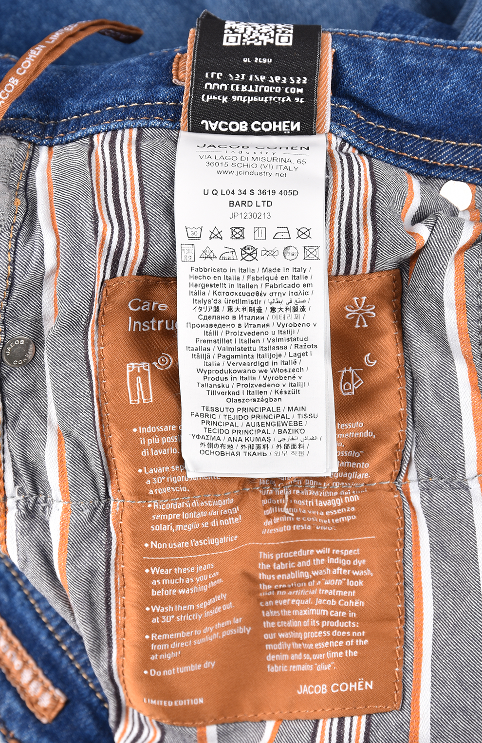 Jacob cohen jeans hot sale uomo limited edition