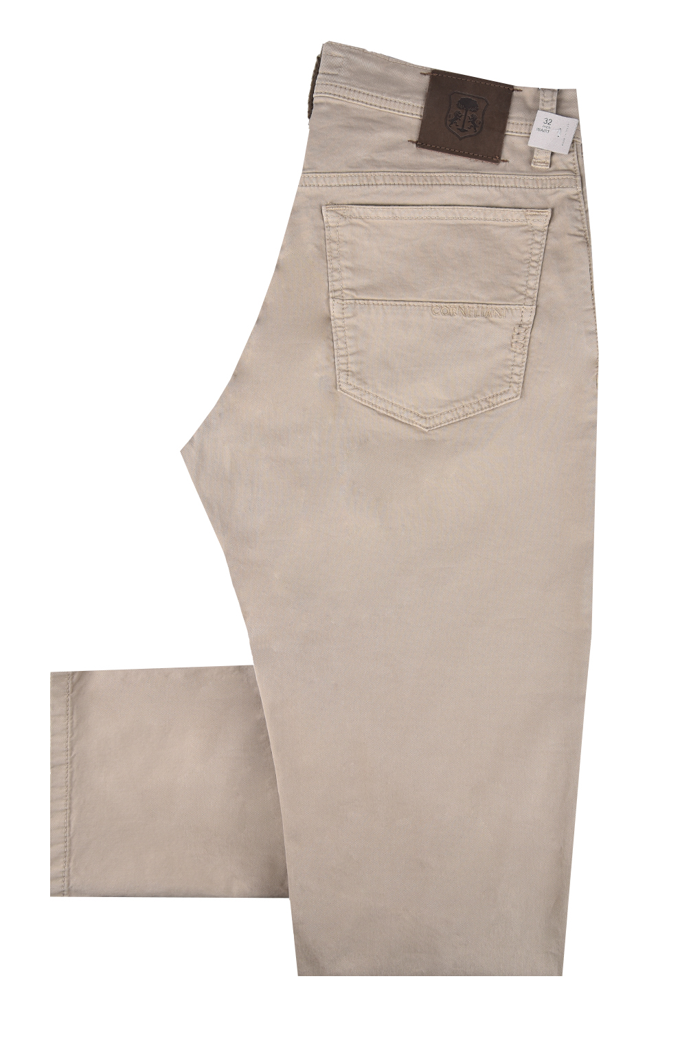 Тонкие хлопковые джинсы