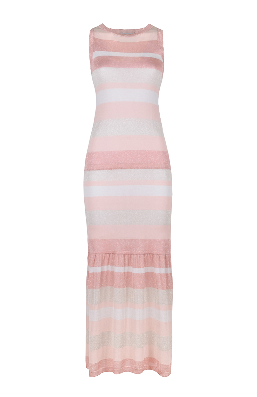 Платье-макси с люрексом