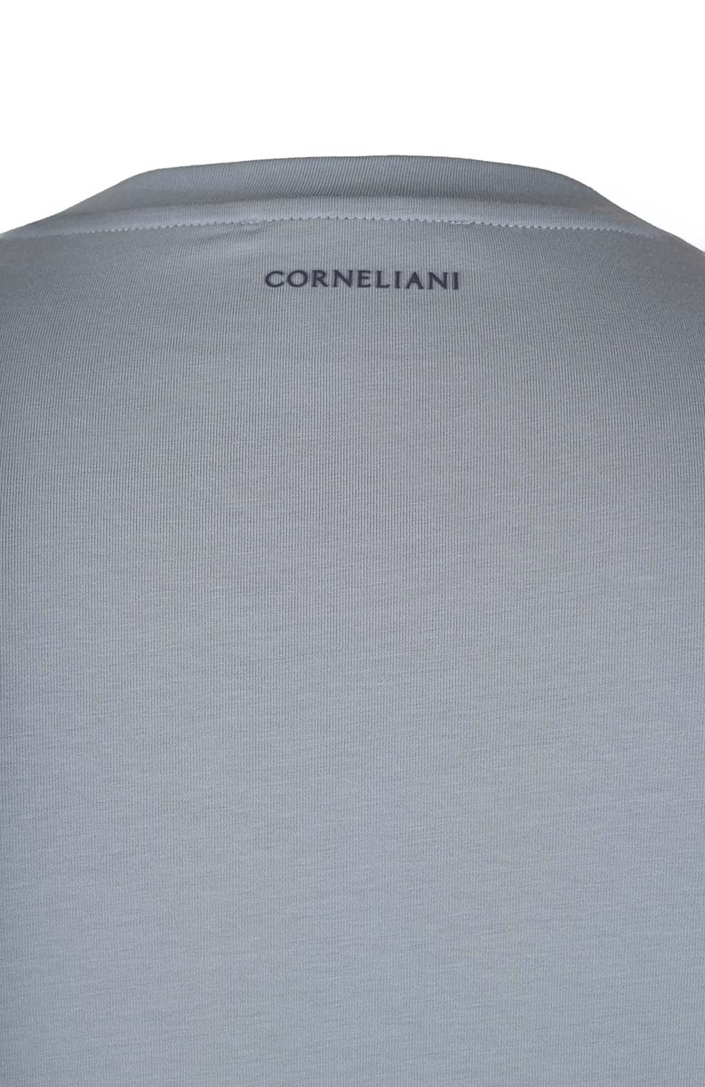 Футболка из эластичного хлопка с абстрактным принтом 