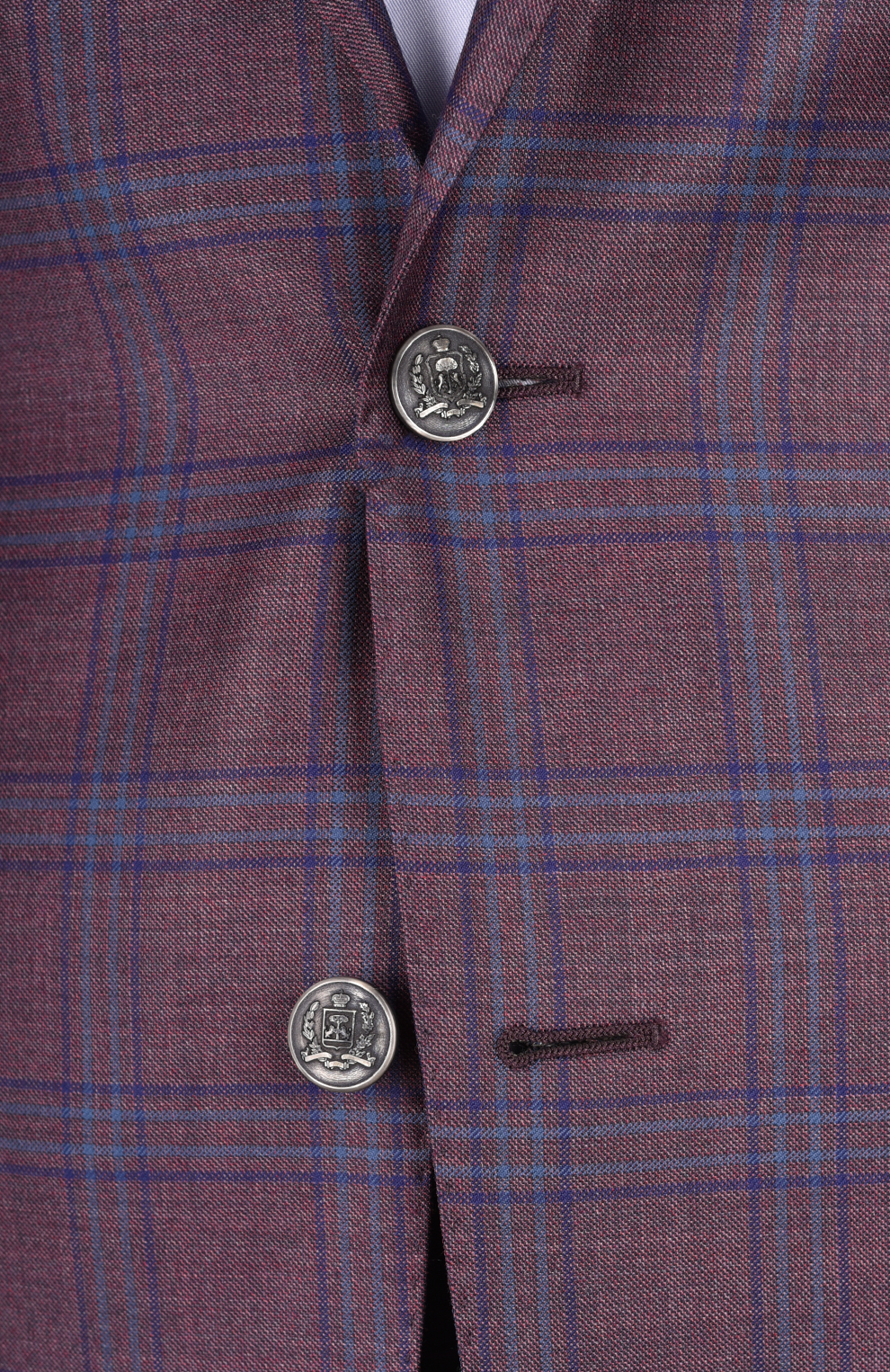 Пиджак из шерсти в клетку