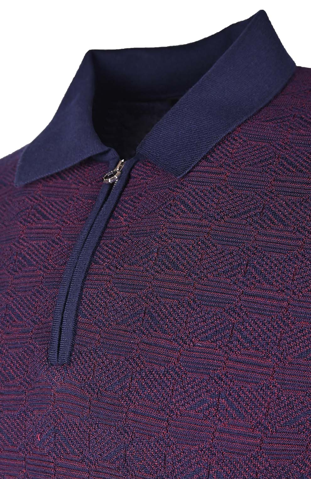 Поло из смеси шерсти, шёлка и кашемира