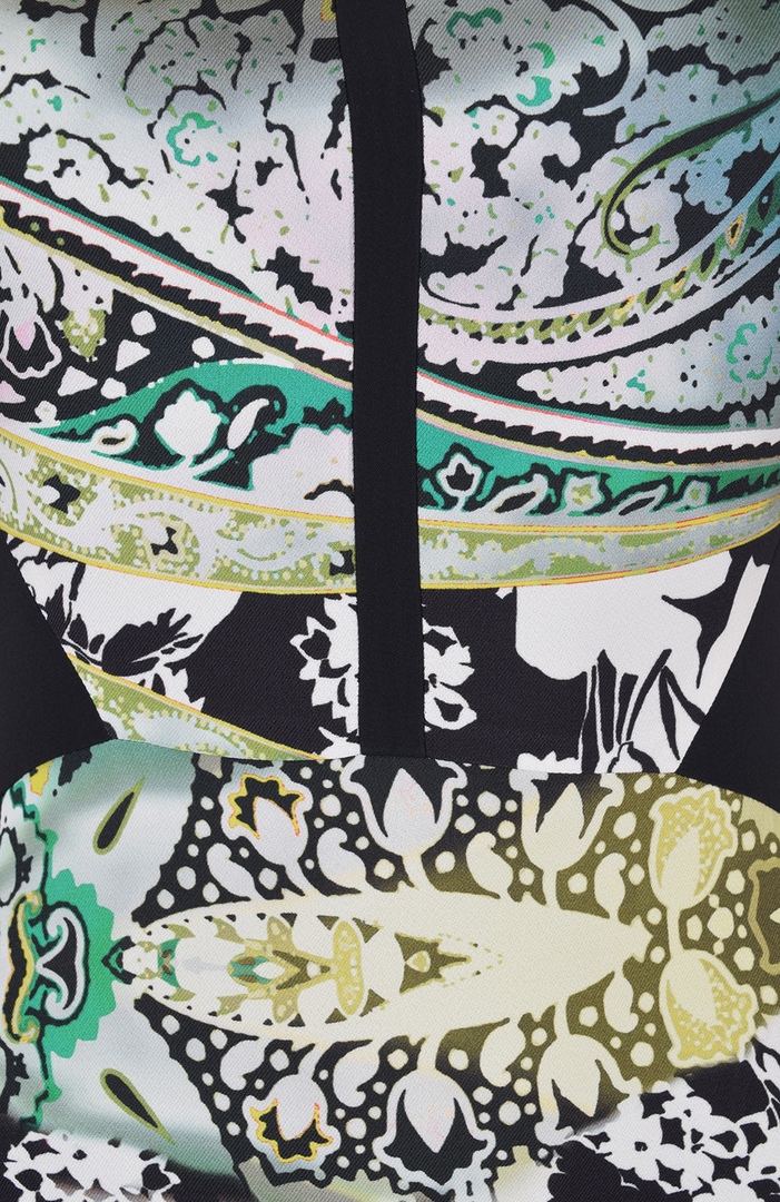 Платье - футляр с принтом