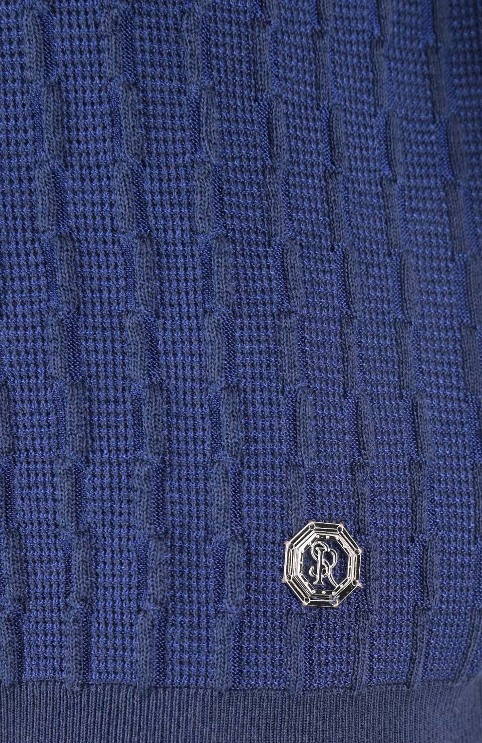 Поло из смеси шёлка и хлопка