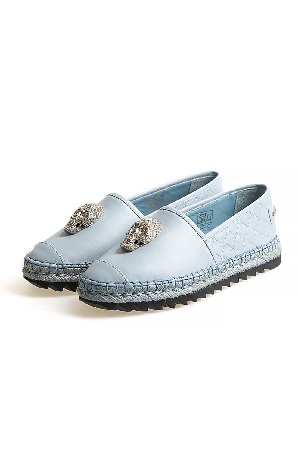 Кожаные эспадрильи