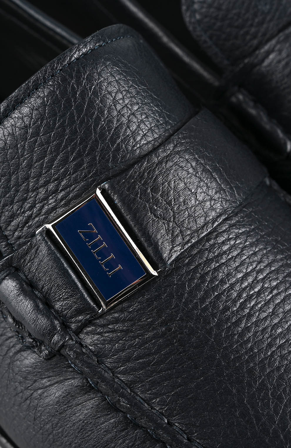 Кожаные мокасины