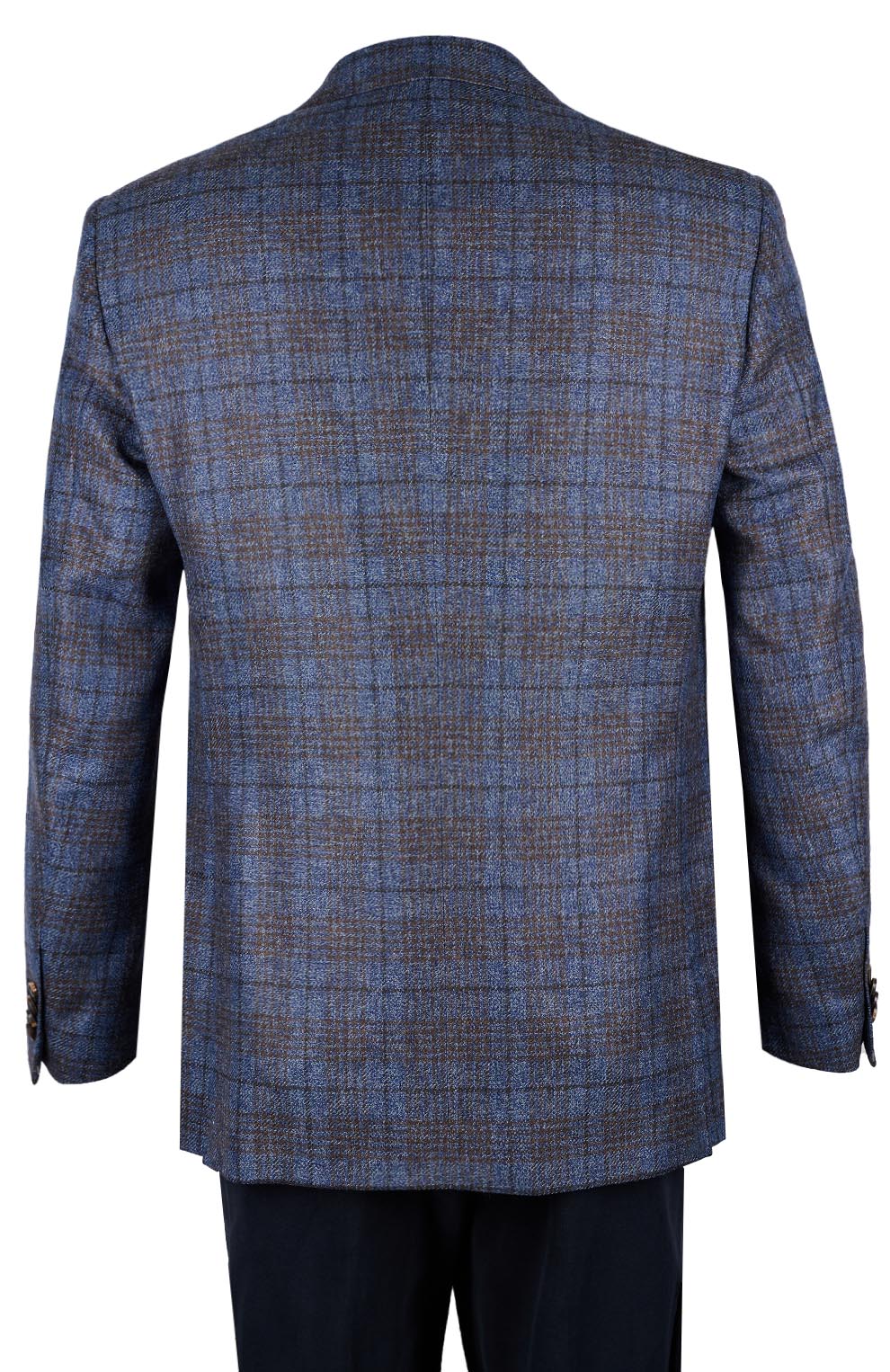 Шерстяной пиджак с накладными карманами