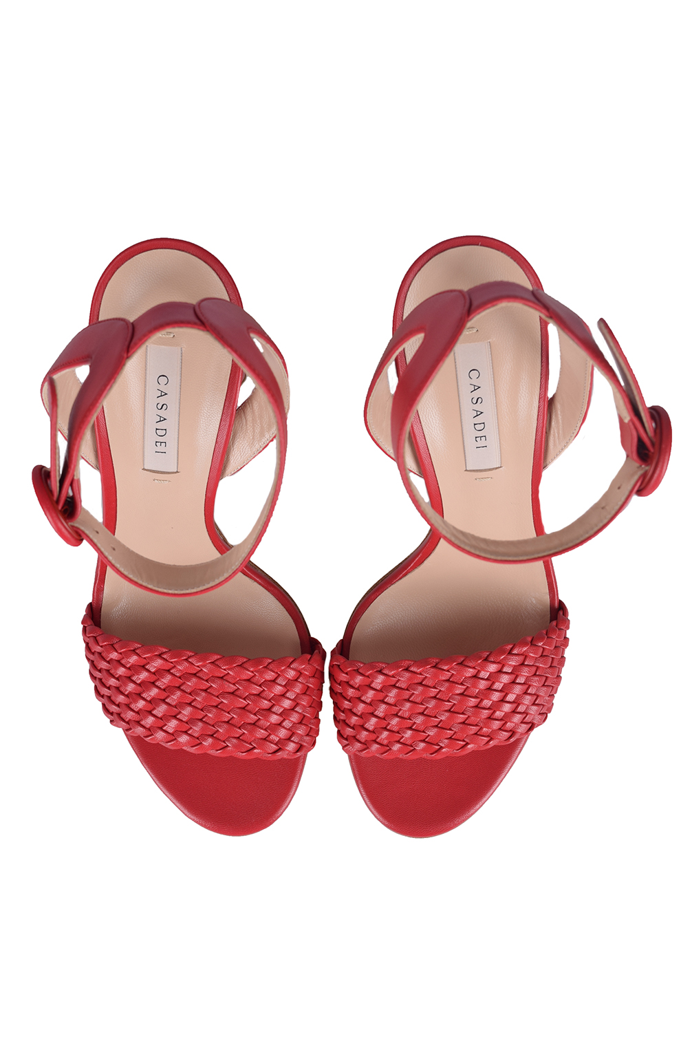 Босоножки Tresse с плетеной отделкой