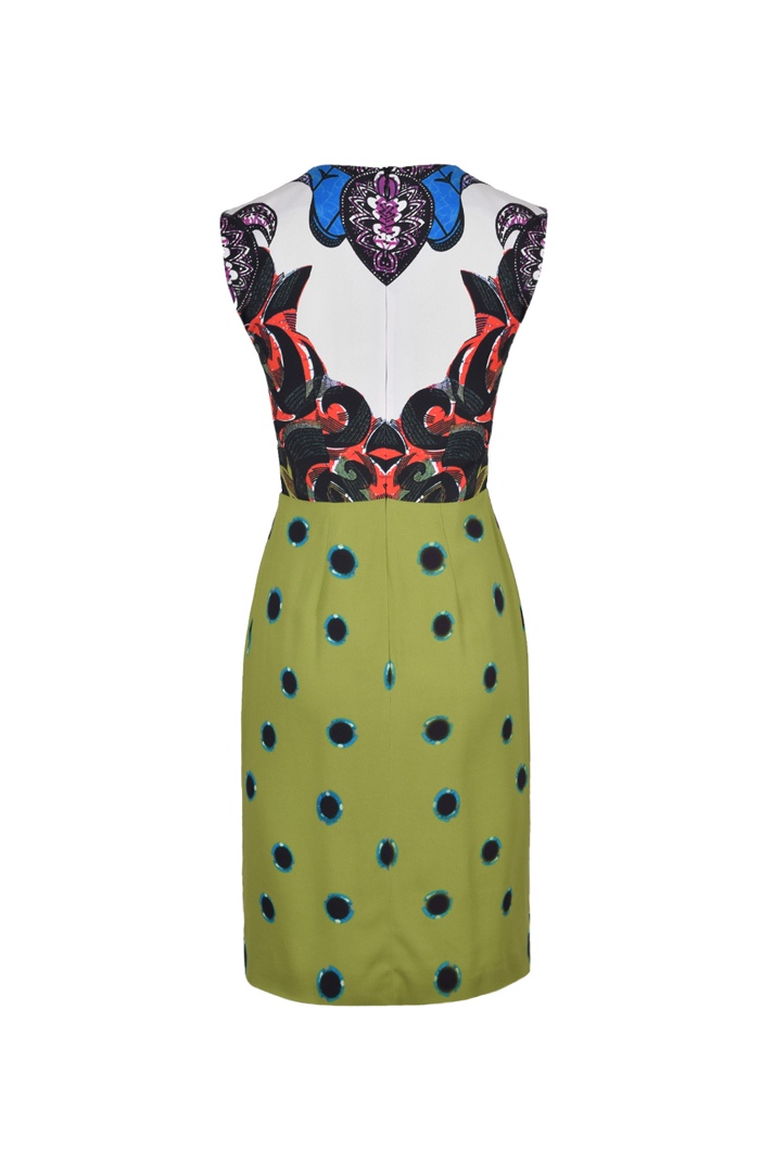 Платье с принтом