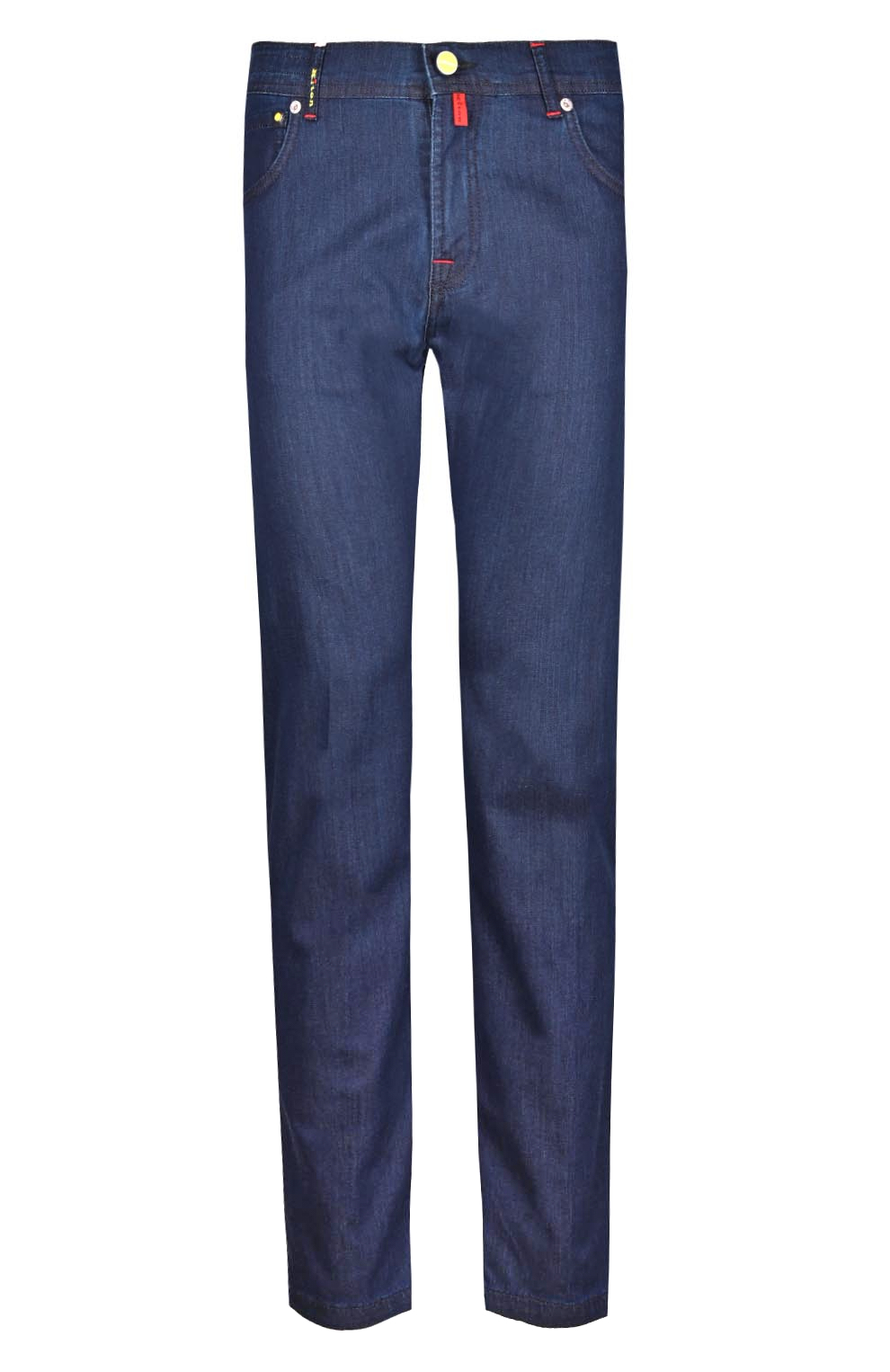 Джинсы из тонкого денима