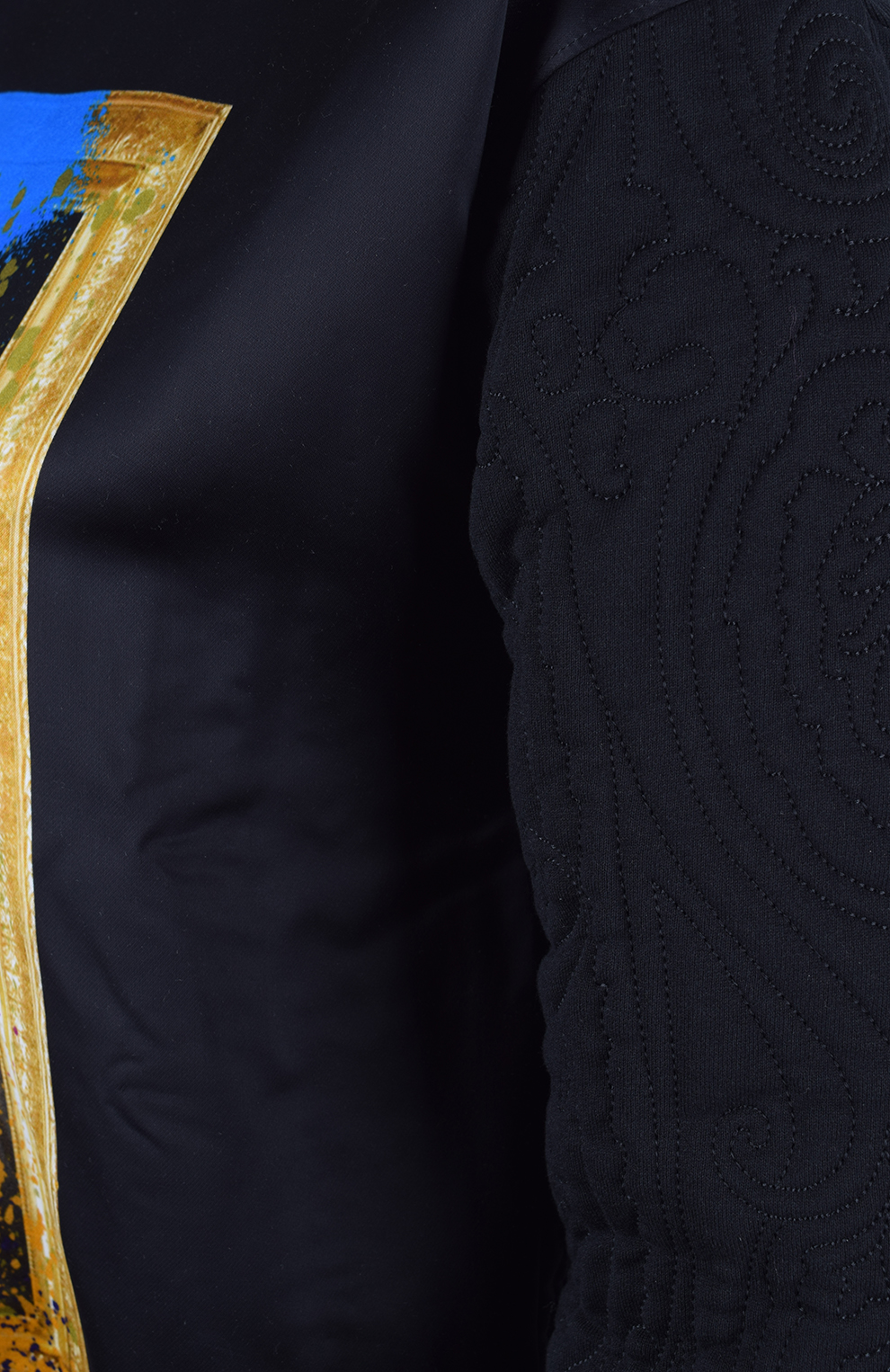 Хлопковый свитшот с принтом