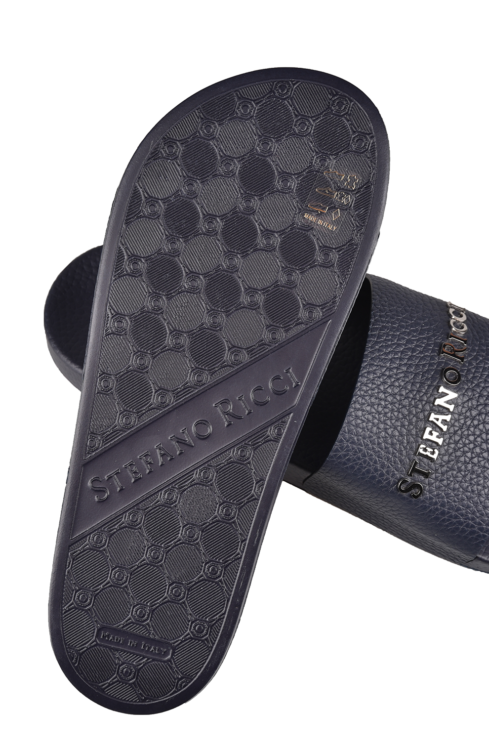 Кожаные шлёпанцы