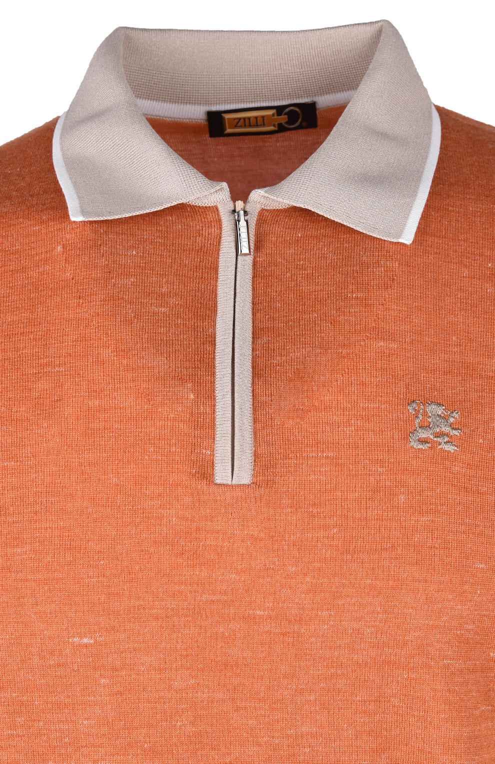 Поло из смеси шёлка, кашемира, хлопка и конопли