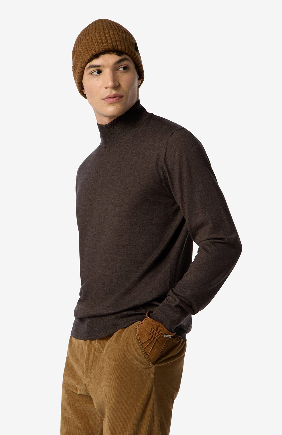 Водолазка из сверхтонкой шерсти 120S'