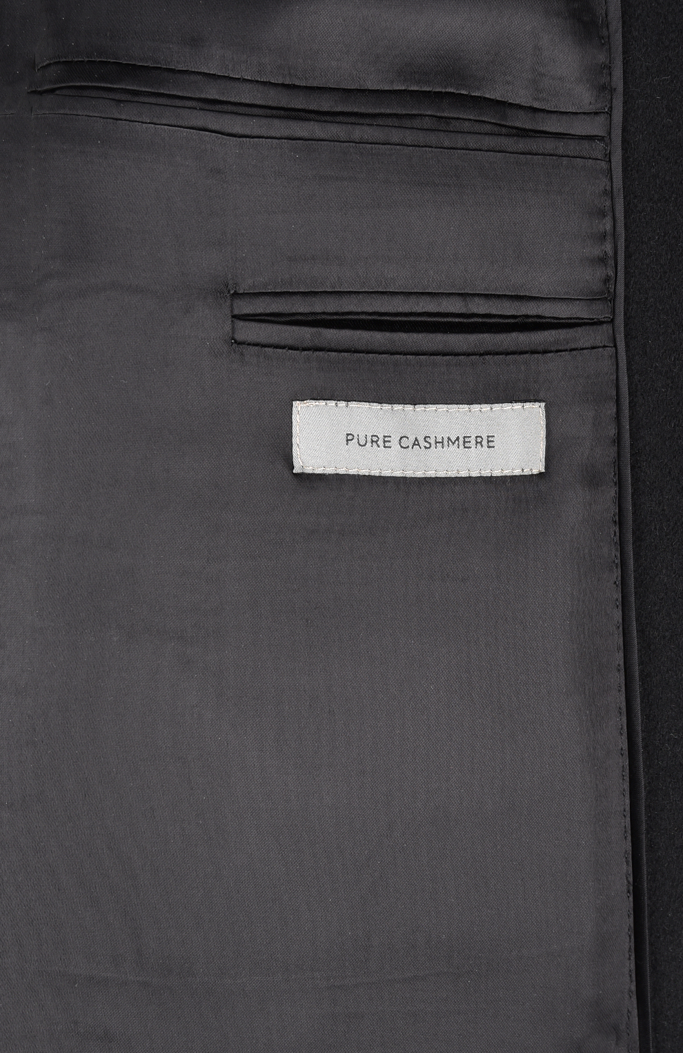 Кашемировое пальто с норковым воротником