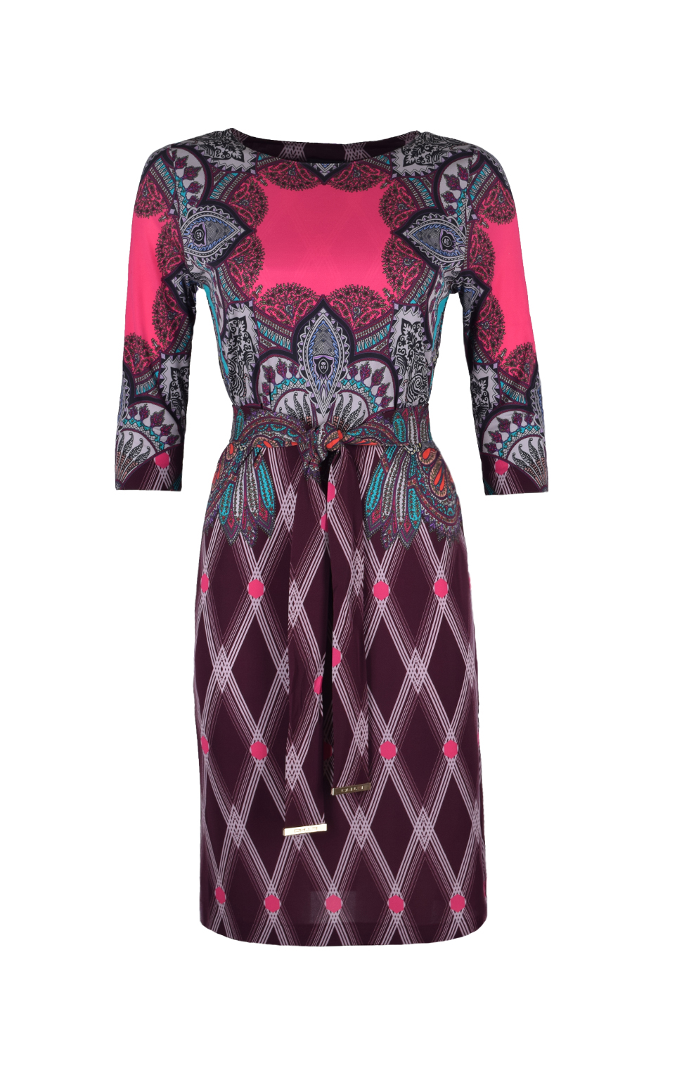 Платье с узором