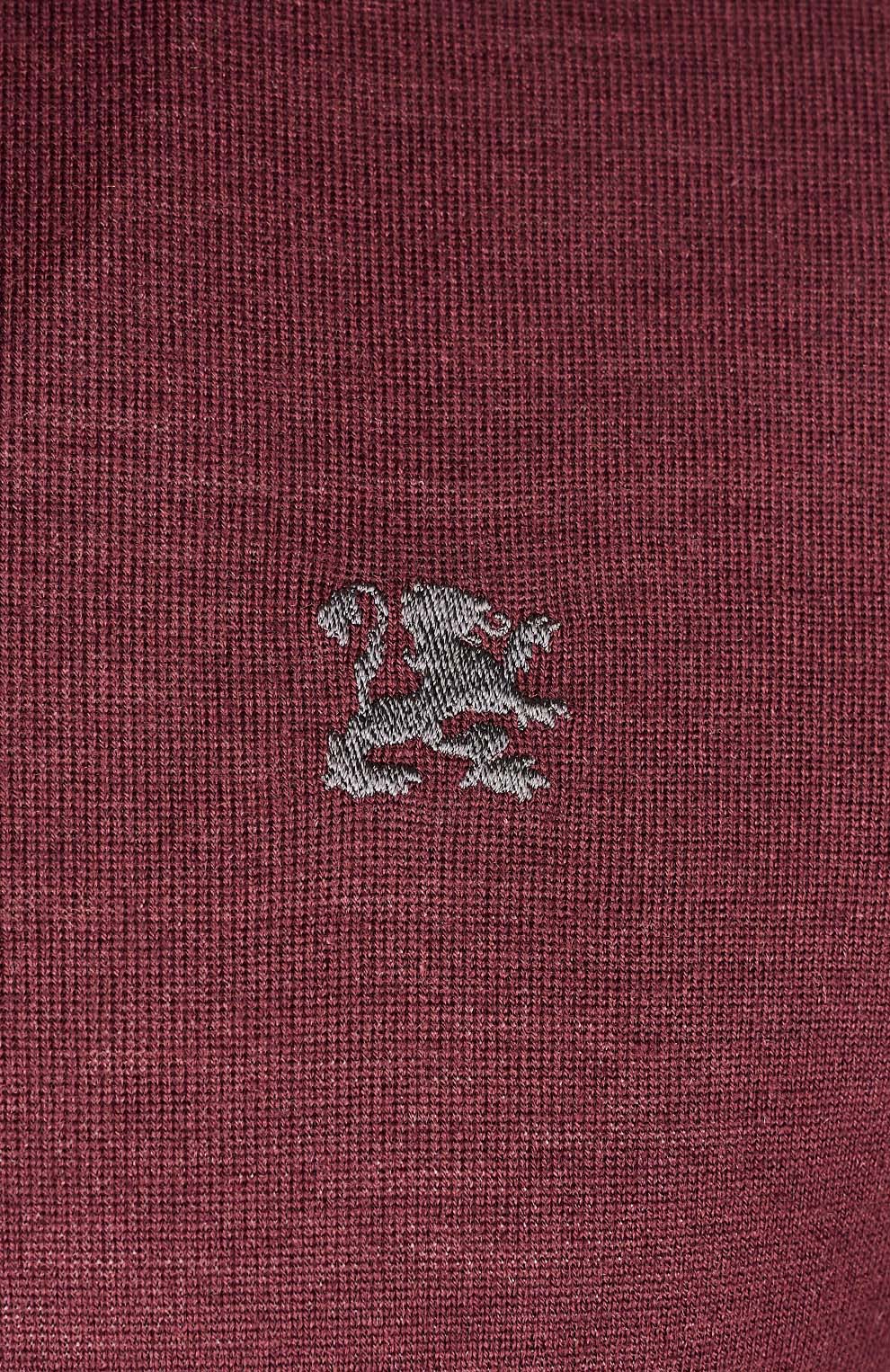 Поло из смеси шерсти, шёлка и кашемира