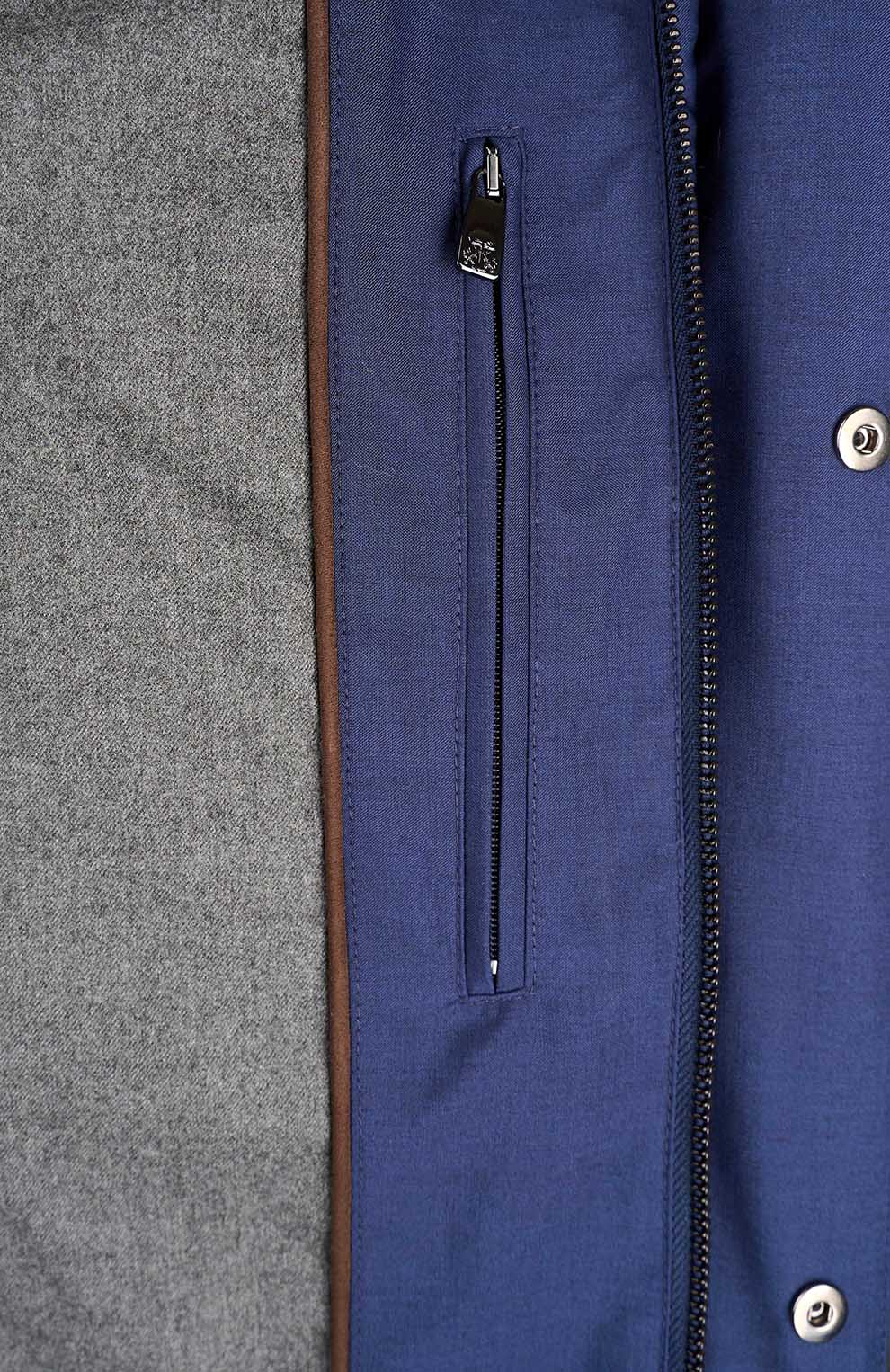 Пуховик с капюшоном