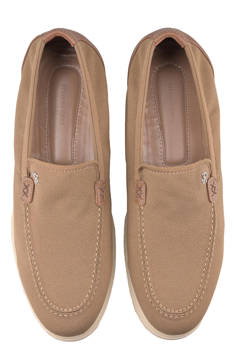 Текстильные лоферы