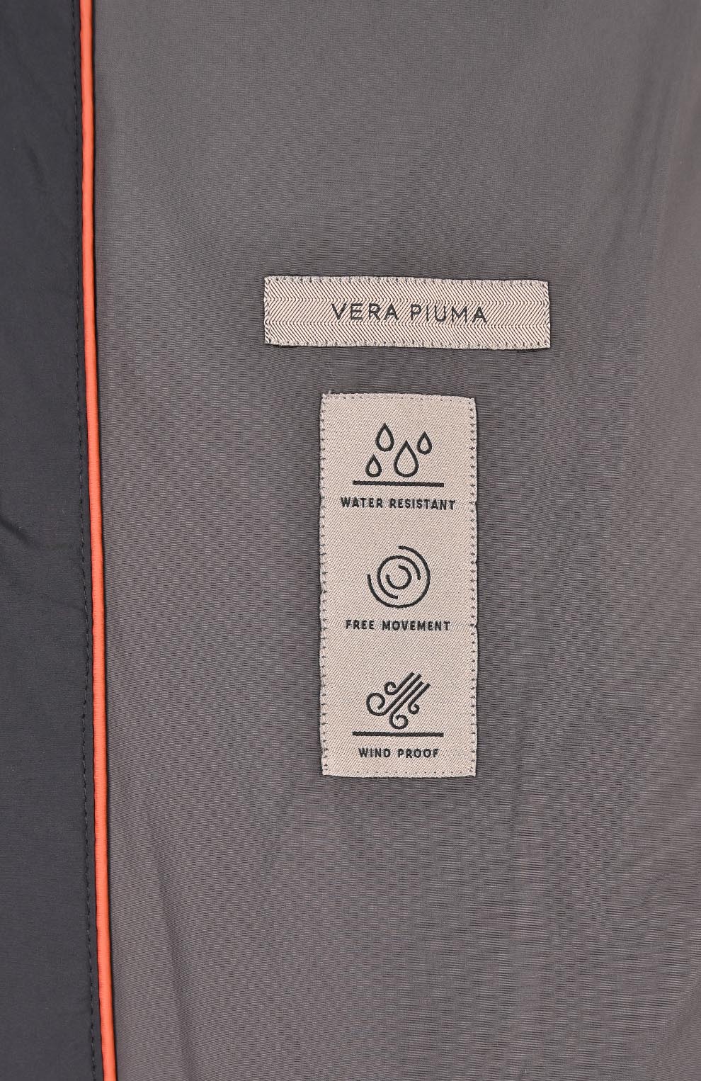 Куртка-бомбер с подкладкой из натурального пуха