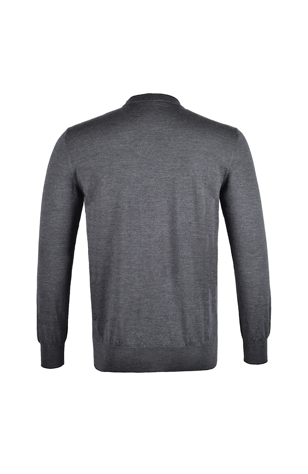 Джемпер из шерсти и шелка с фактурным принтом