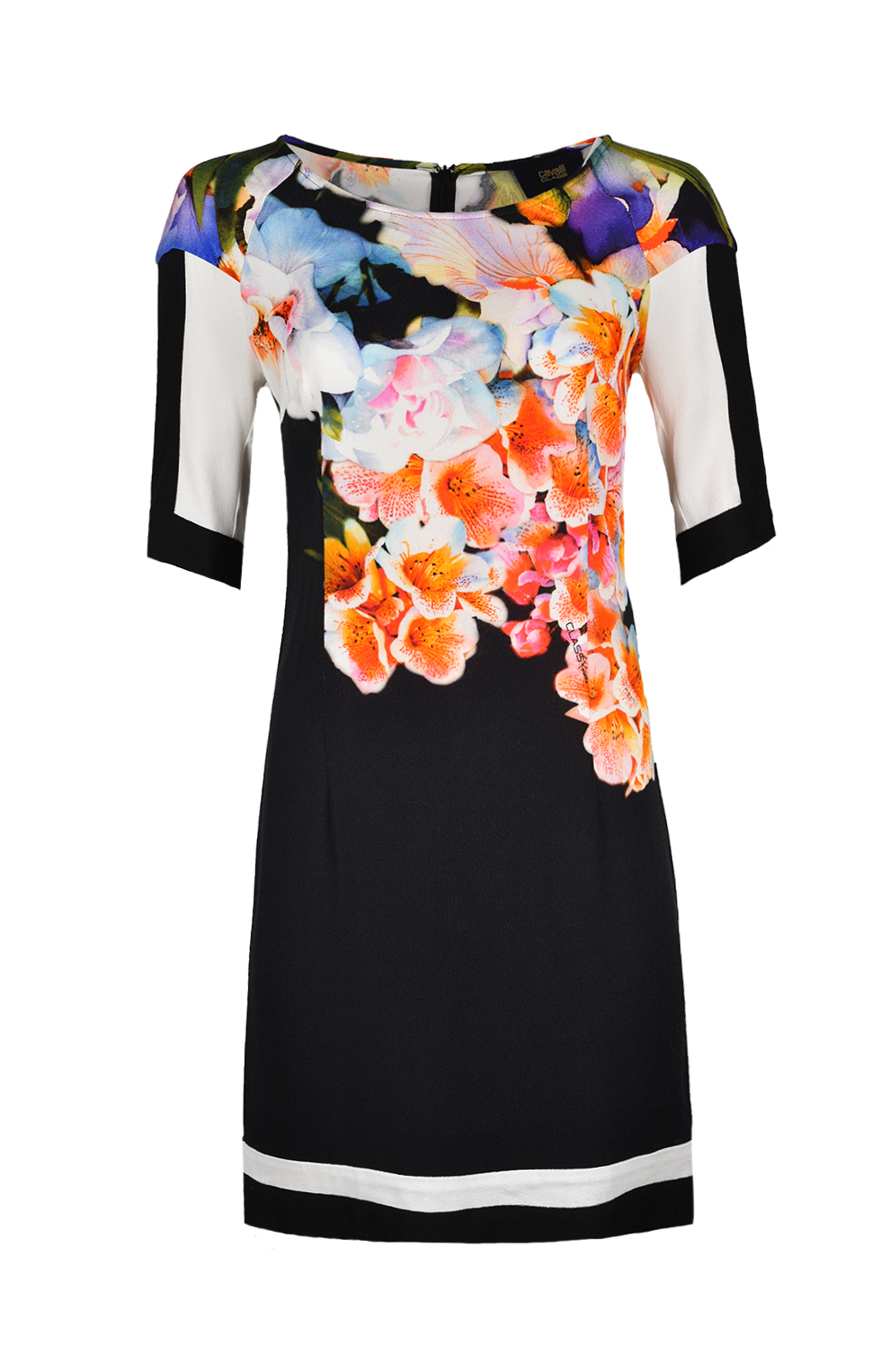 Платье с цветочным принтом