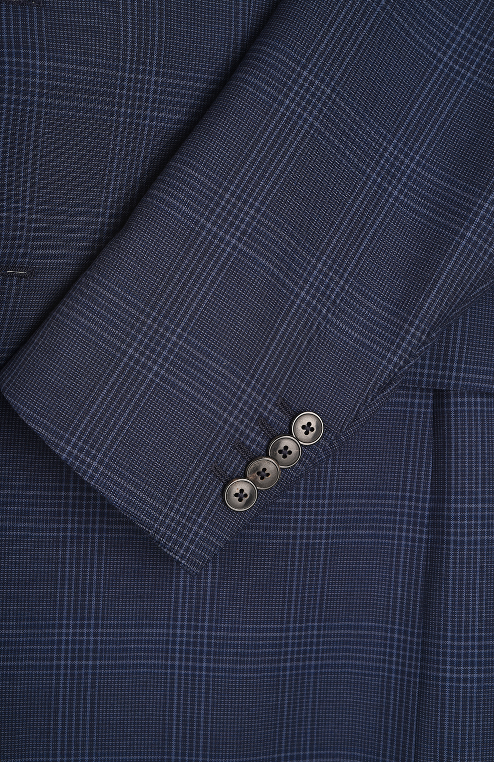 Однобортный шерстяной пиджак