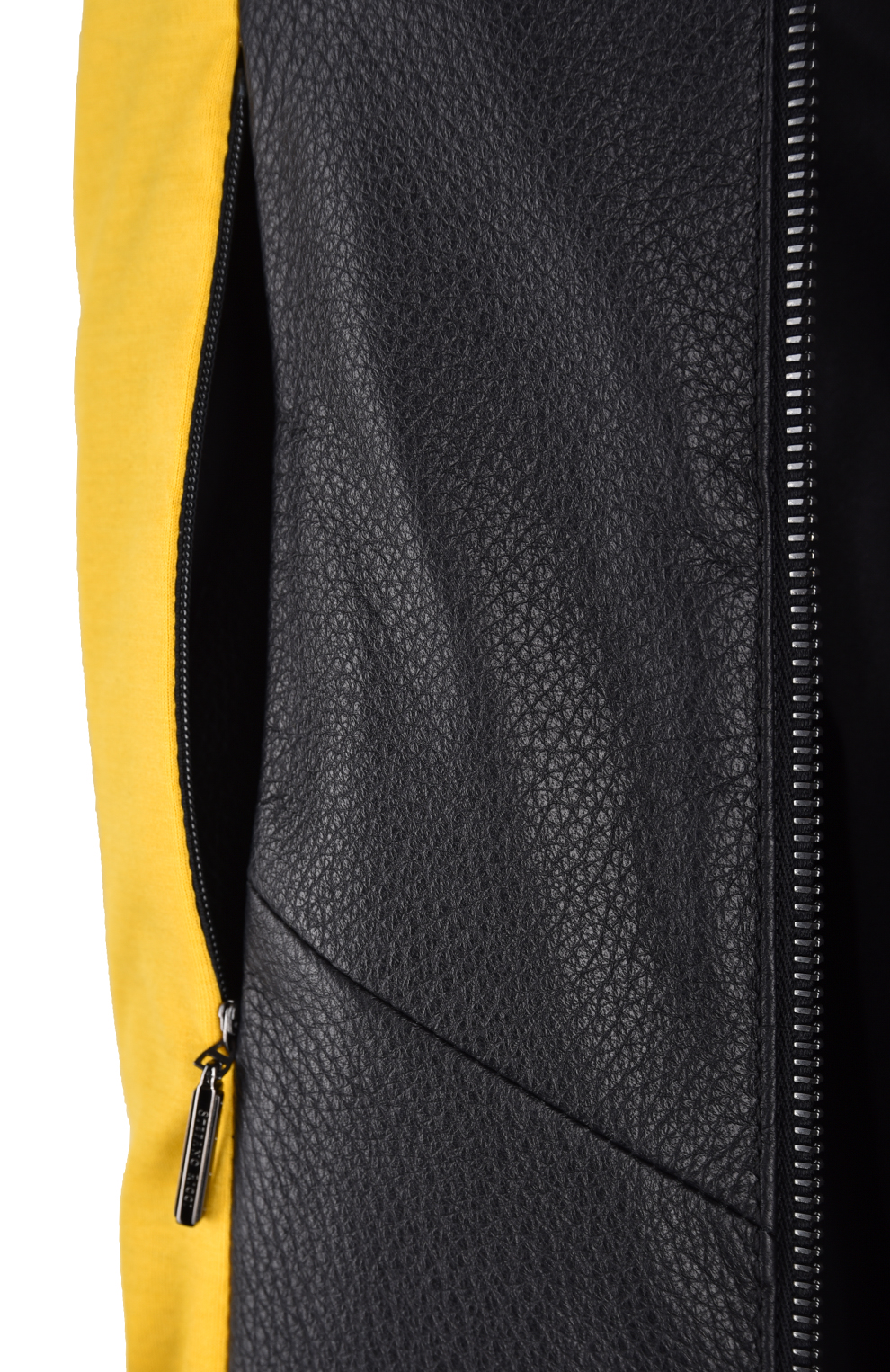 Куртка из кожи оленя и шёлка