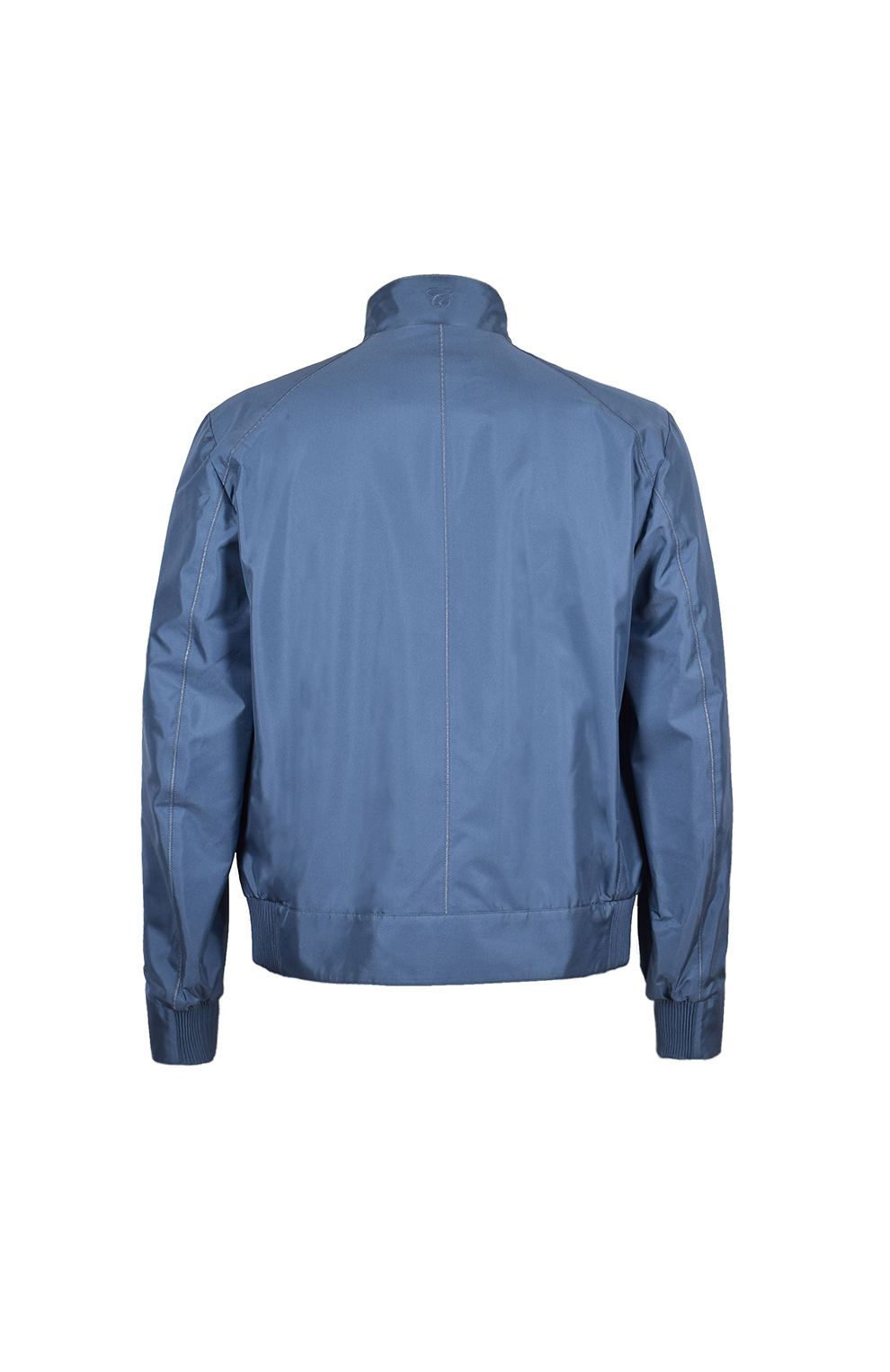 Шёлковый бомбер с отделкой из кожи питона