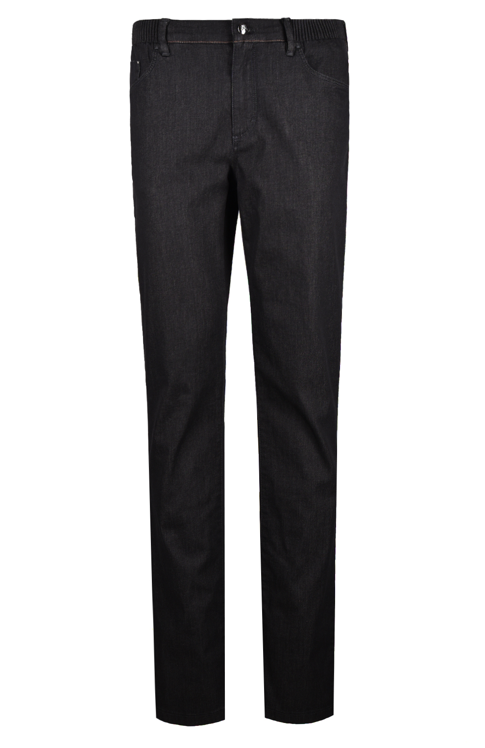 Джинсы из тонкого денима