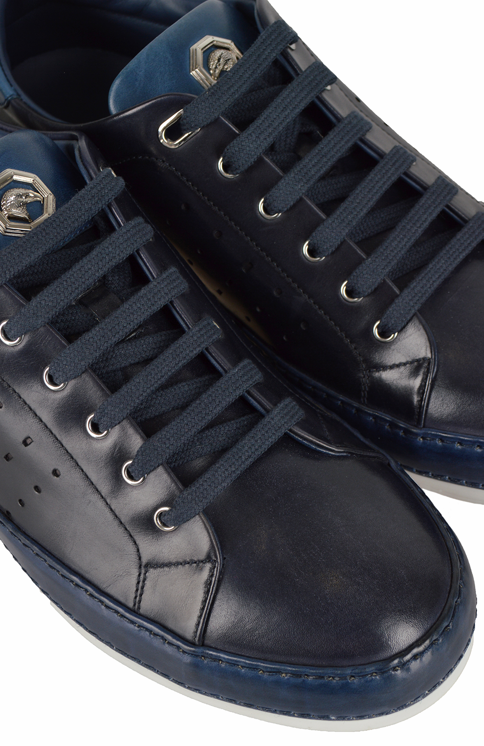 Кожаные кеды