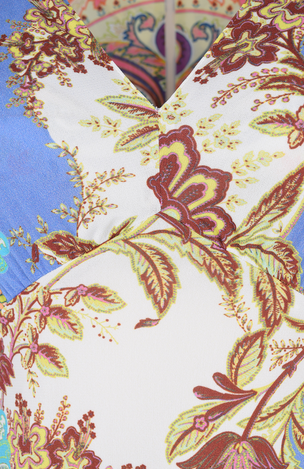 Платье с цветочным узором