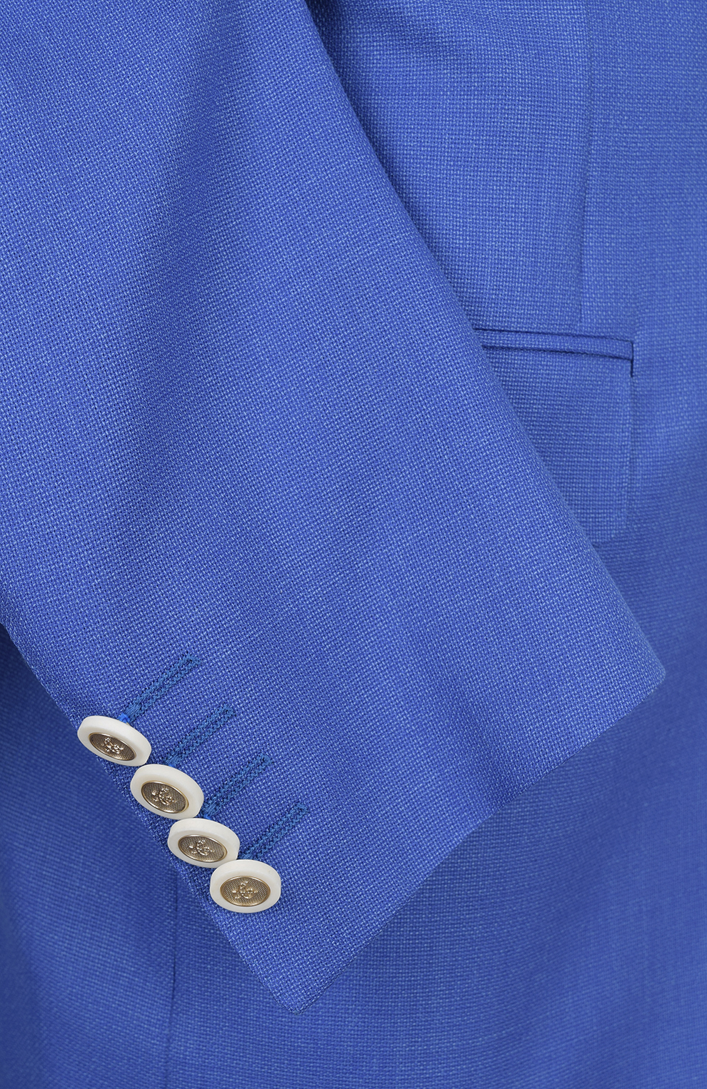 Однобортный пиджак из шерсти