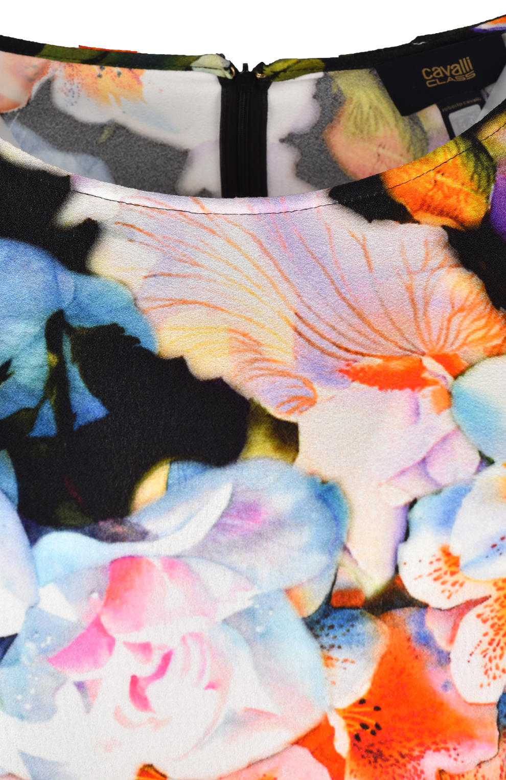 Платье с цветочным принтом