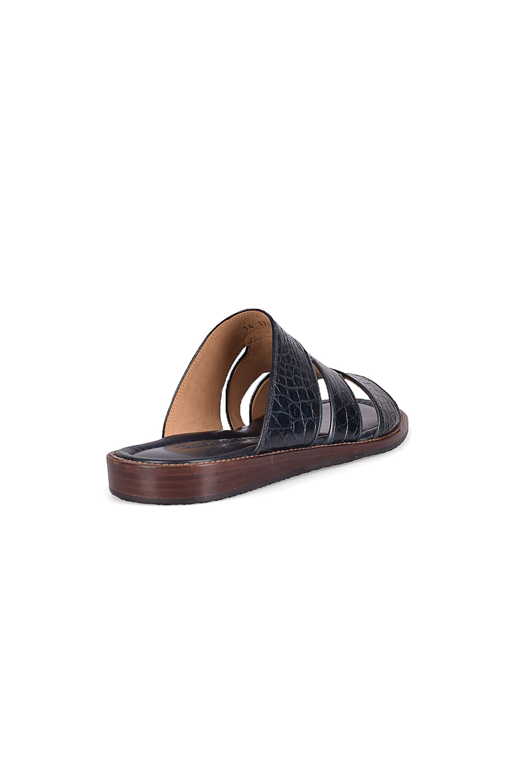 Кожаные шлёпанцы