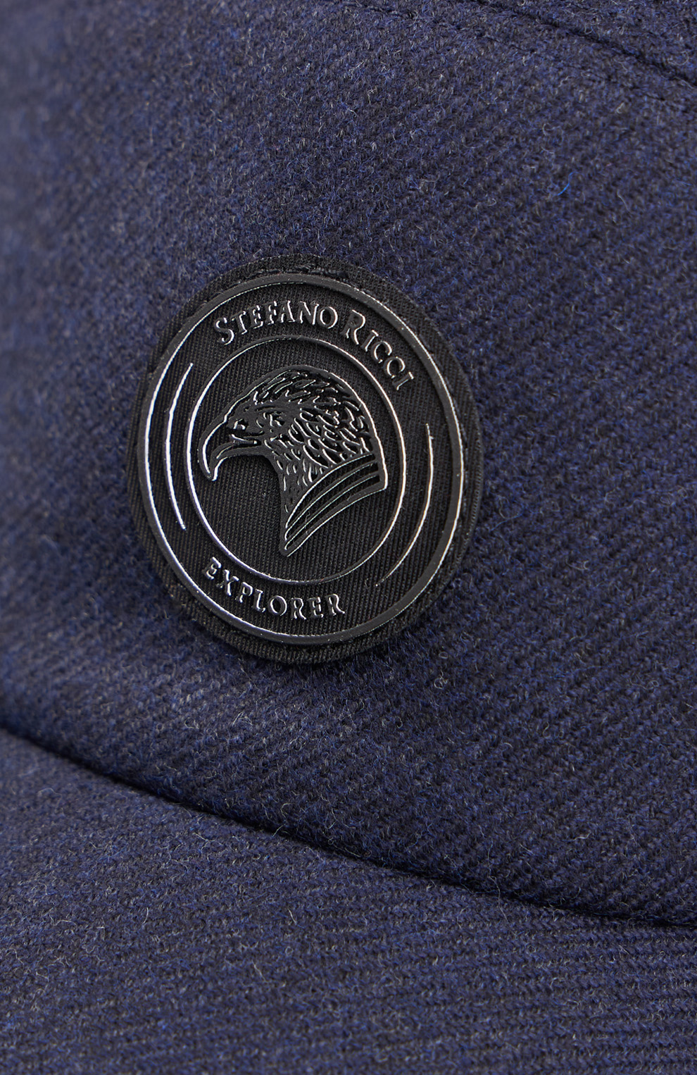 Бейсболка из смеси шерсти и кашемира