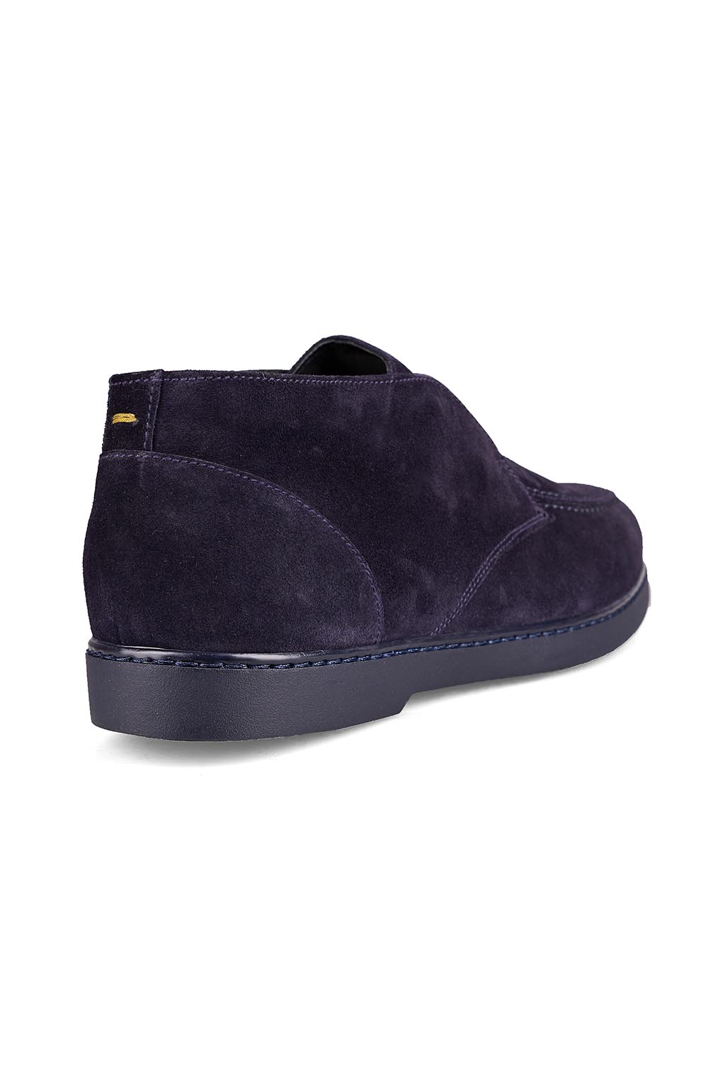 Замшевые ботинки с меховым утеплением