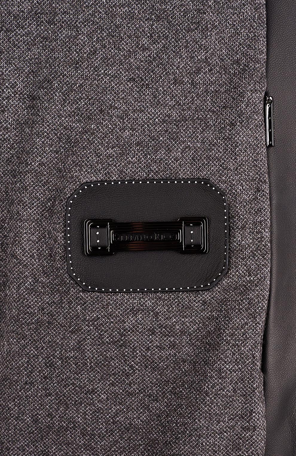 Куртка-блузон из кожи ягнёнка