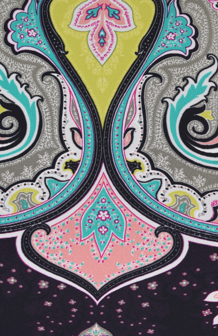 Платье - футляр с принтом