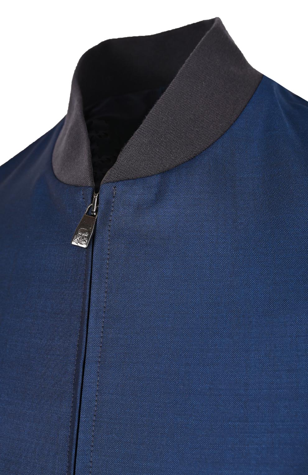 Куртка-бомбер из шерсти и мохера