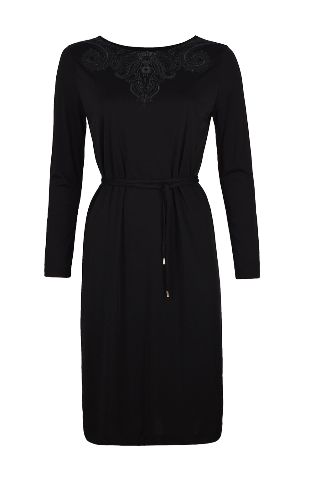 Платье с узором пейсли