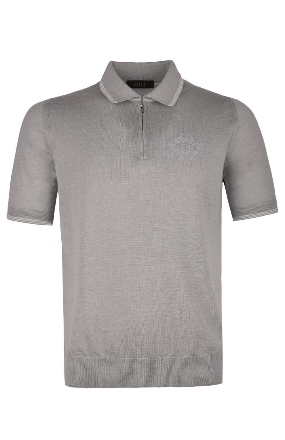 Поло из смеси кашемира, шёлка, льна и конопли