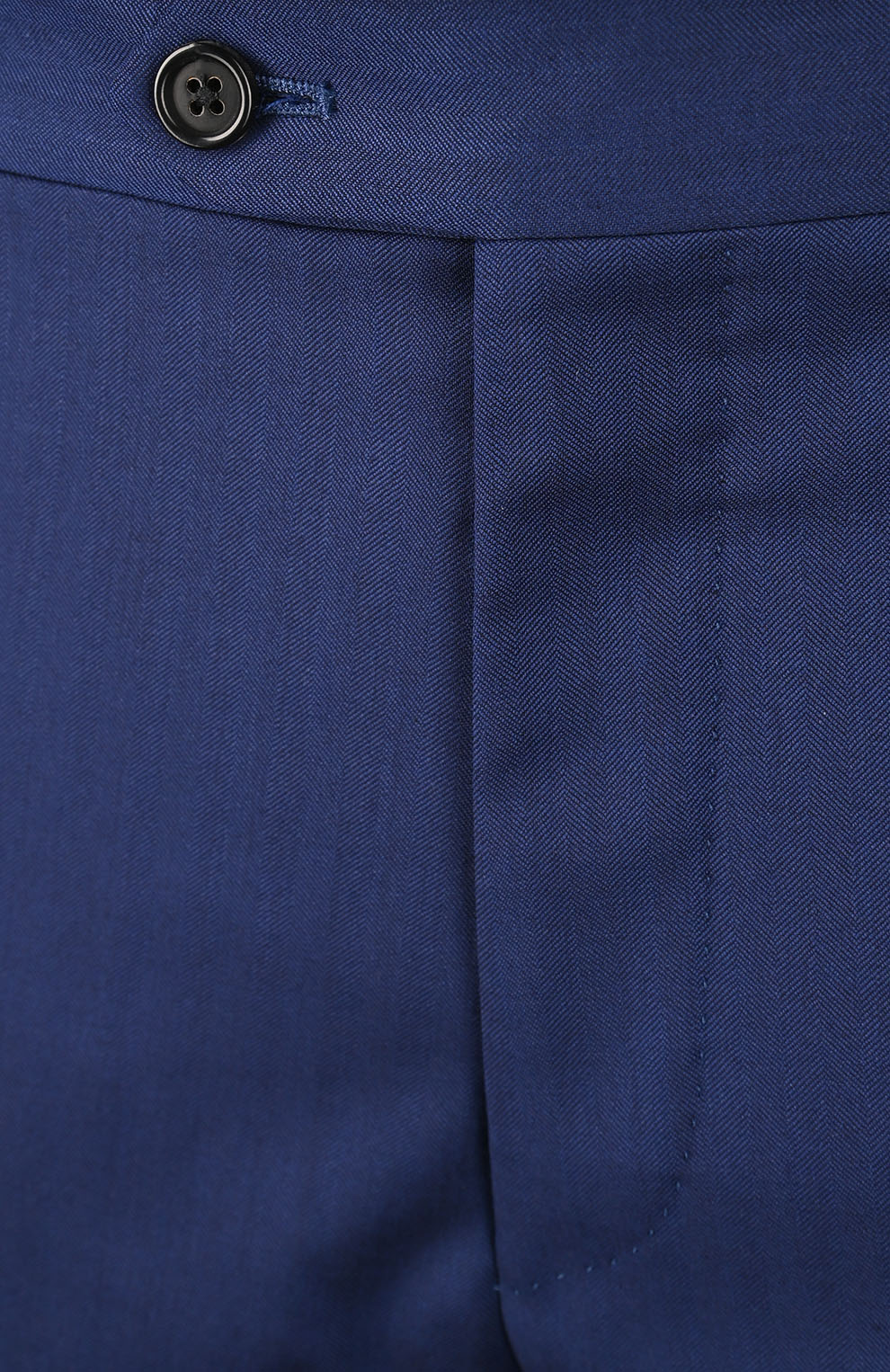 Шерстяной однобортный костюм