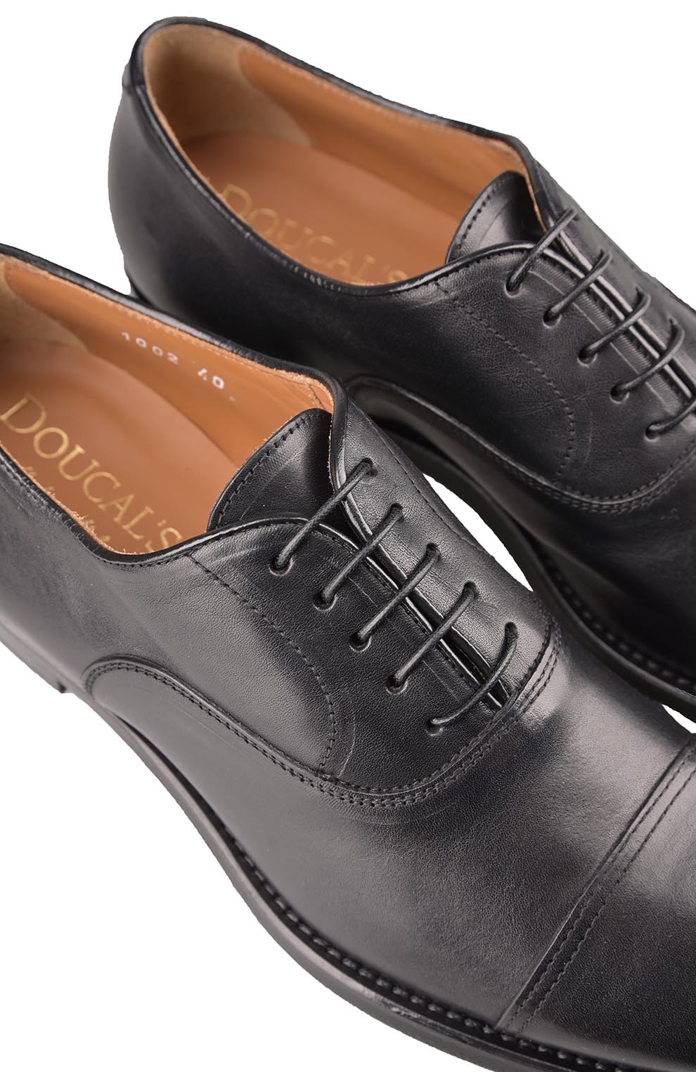 Дерби из гладкой кожи
